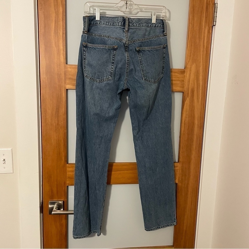 Gap Medium Wash 100% Cotton Straight Jeans - Picture 6 of 6